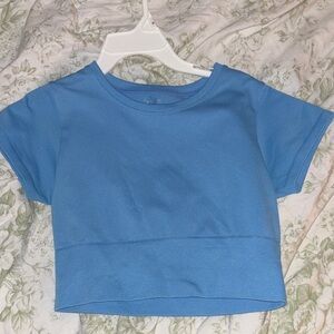Aerie Blue Crop Top